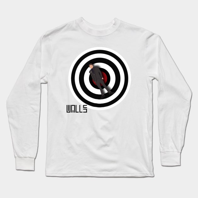 Walls Louis Tomlinson Long Sleeve T-Shirt by xxkristen